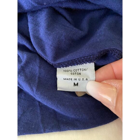 Chaser Long Sleeve Blue Graphic T-shirt - Picture 5 of 5